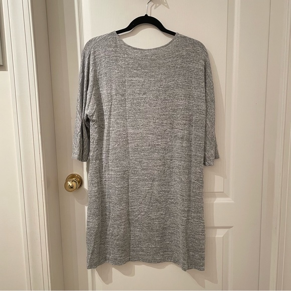 Wilfred Free Grey T-shirt Dress with Pockets XS - Picture 2 of 4